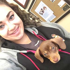 Sierra Allen, Licensed Veterinary Technician at Animal Hospital of Maple Valley